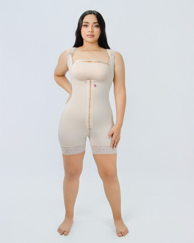 ISIS  Soft Waist Mid-Leg Bodysuit