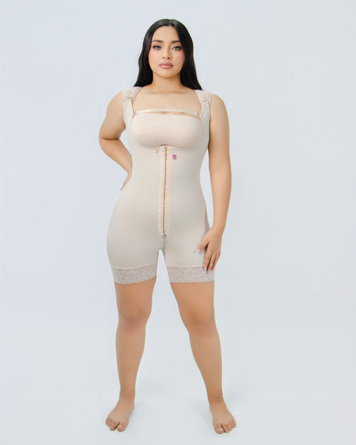 ISIS  Soft Waist Mid-Leg Bodysuit